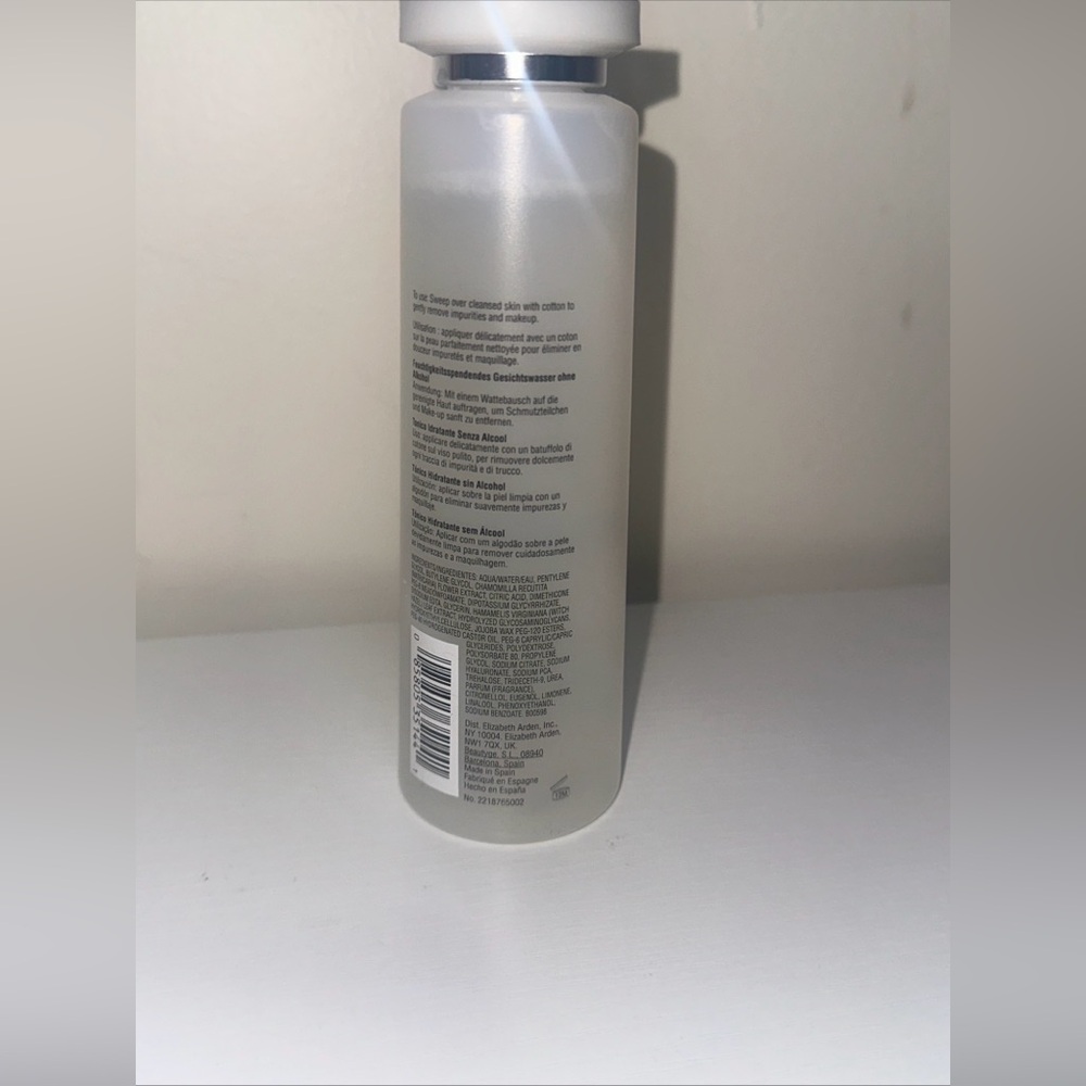 Elizabeth Arden Hydra-Splash Toner Bottle White Silver - Picture 3 of 4